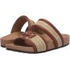 imageSam Edelman Womens Rowan Slide SandalDark NaturalRich Cognac