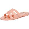 imageSam Edelman Womens Bay Jelly Flat SandalPink Rosette