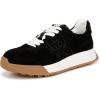 imageSam Edelman Womens Langley Lace Up SneakerBlack Corduroy