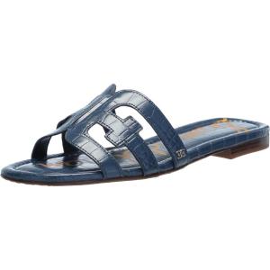imageSam Edelman Womens Bay Flat SandalAtlantic Blue