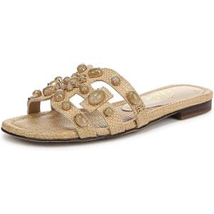 imageSam Edelman Womens Bay Flat SandalBleached Beechwood Gem