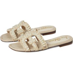 imageSam Edelman Womens Bay Flat SandalLight Natural Stone
