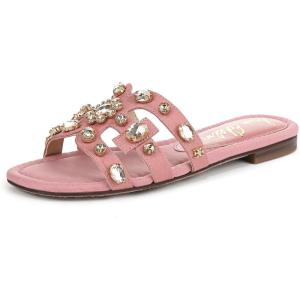 imageSam Edelman Womens Bay Flat SandalPink Lily Gem