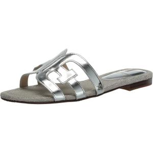 imageSam Edelman Womens Bay Flat SandalSilver Platinum