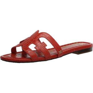 imageSam Edelman Womens Bay Flat SandalTerra Orange