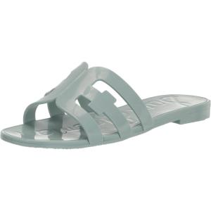 imageSam Edelman Womens Bay Flat SandalTide Blue Jelly