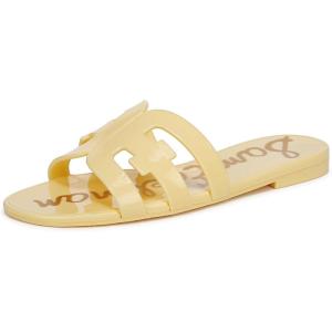 imageSam Edelman Womens Bay Jelly Flat SandalButtercup