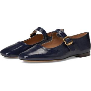 imageSam Edelman Womens Michaela Stud Mary Jane FlatMidnight Blue Patent Leather