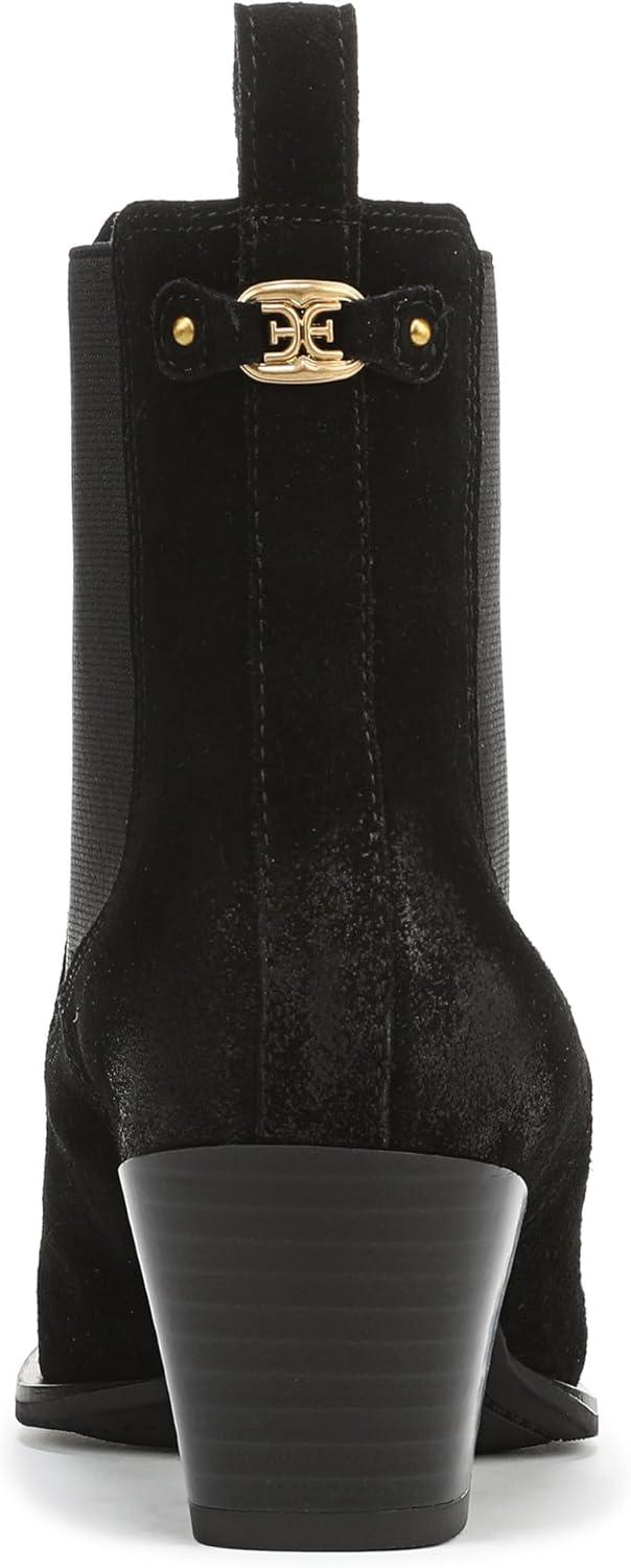 imageSam Edelman Womens Ashtyn Ankle BootBlack Suede