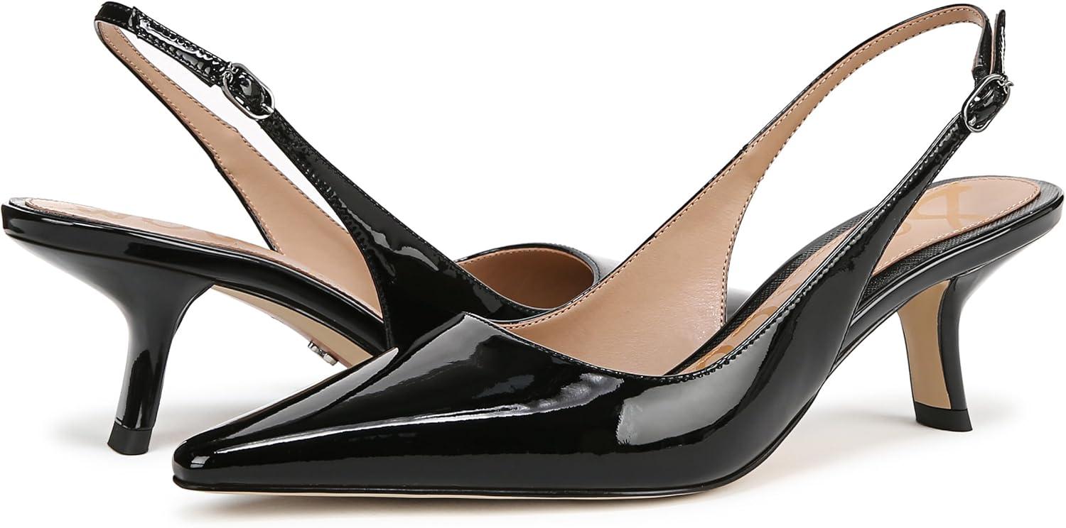 imageSam Edelman Womens Bianka Sling PumpBlack Patent Leather