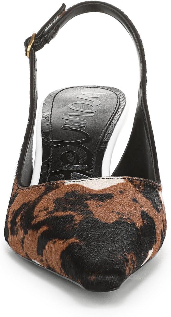 imageSam Edelman Womens Bianka Sling PumpBrown Cow Multi