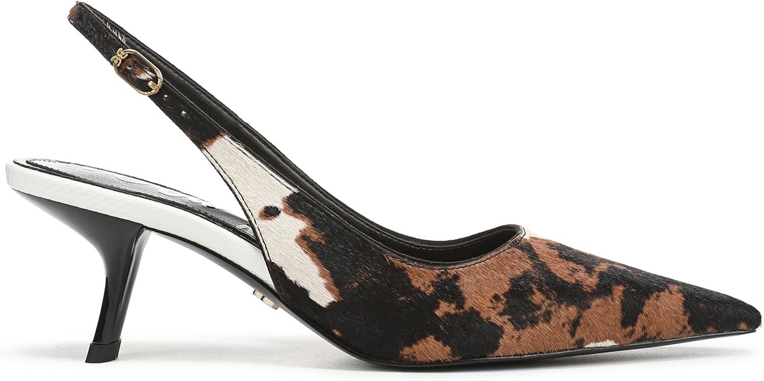 imageSam Edelman Womens Bianka Sling PumpBrown Cow Multi