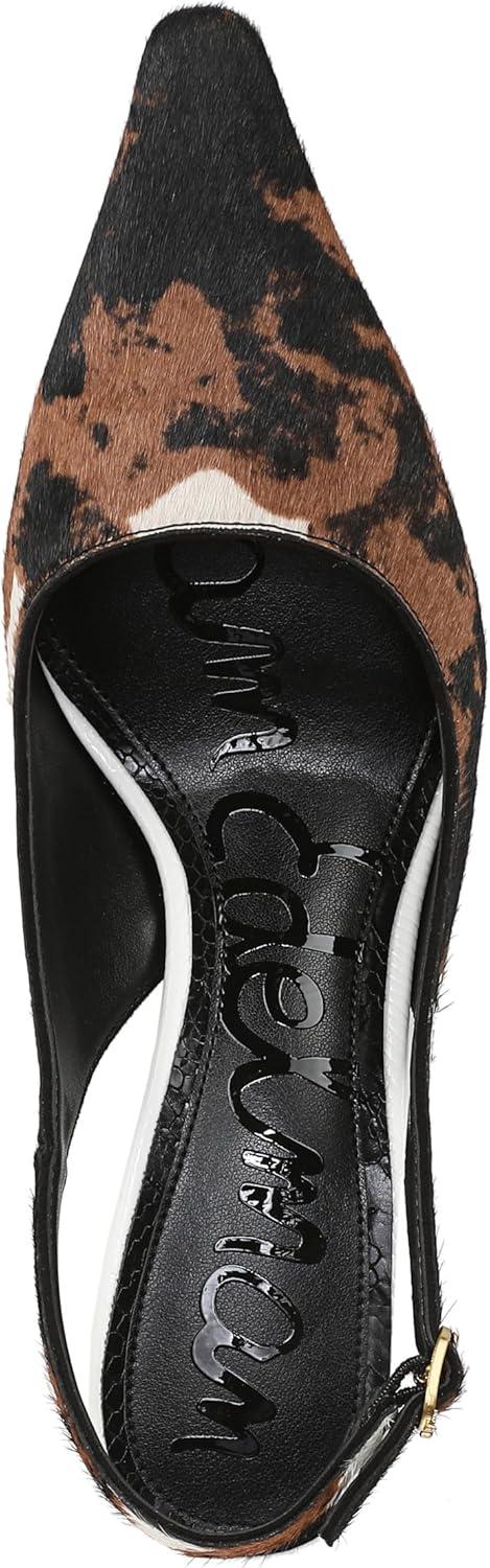imageSam Edelman Womens Bianka Sling PumpBrown Cow Multi