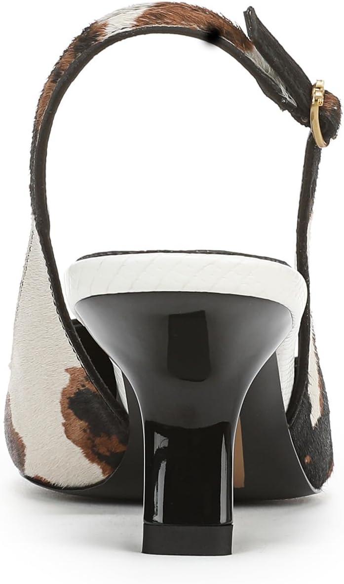 imageSam Edelman Womens Bianka Sling PumpBrown Cow Multi