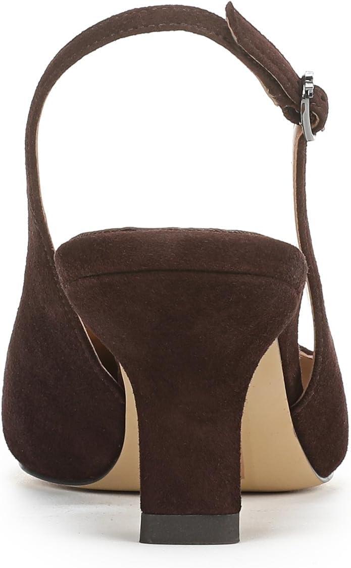 imageSam Edelman Womens Bianka Sling PumpCaf Noir