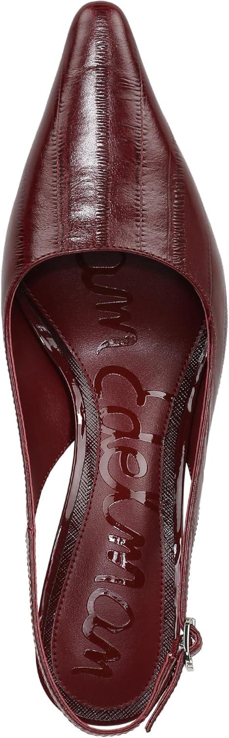 imageSam Edelman Womens Bianka Sling PumpFrench Merlot