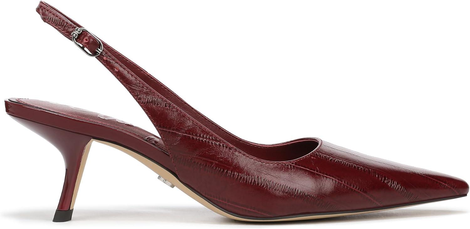 imageSam Edelman Womens Bianka Sling PumpFrench Merlot