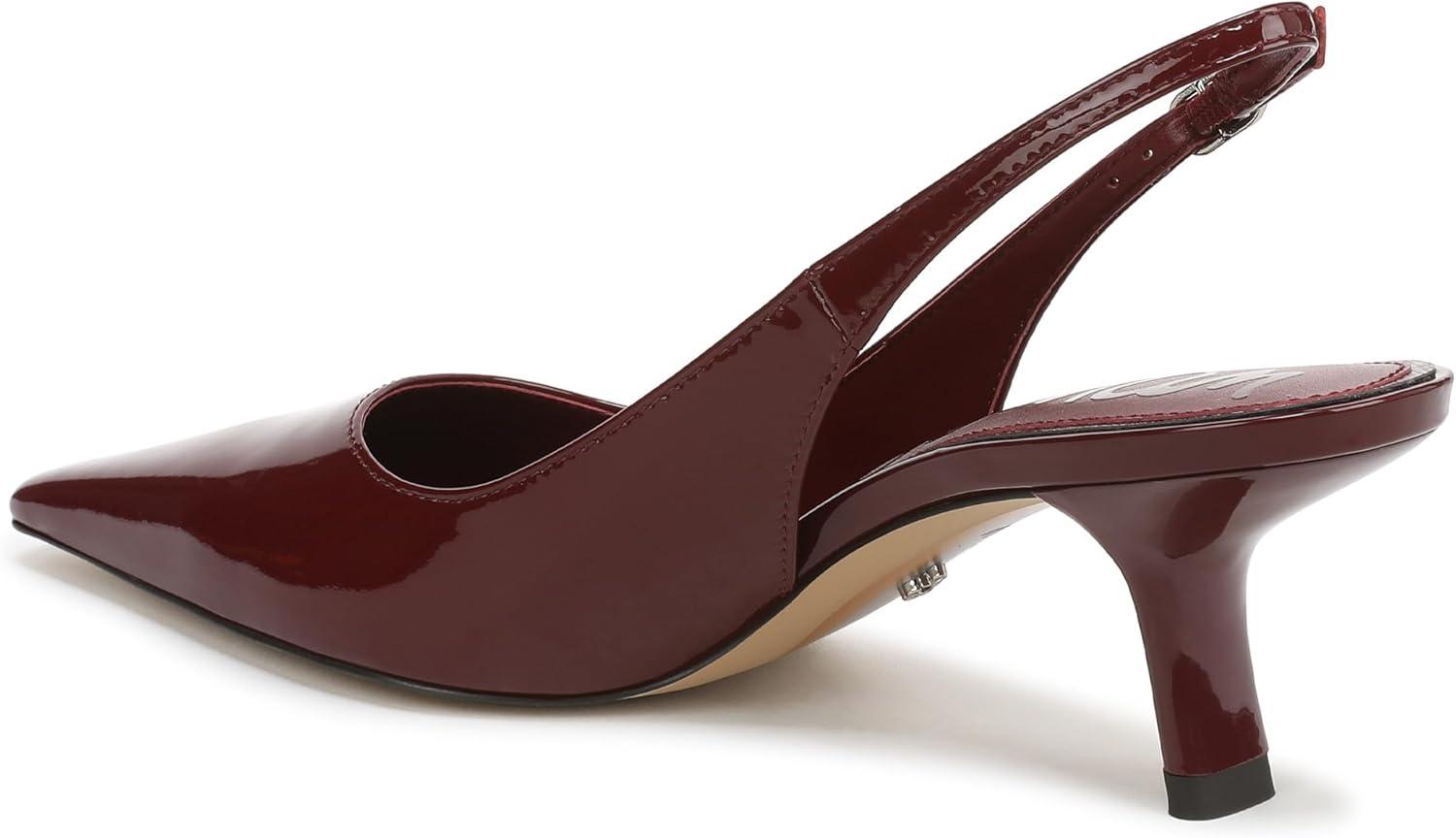 imageSam Edelman Womens Bianka Sling PumpFrench Merlot Patent