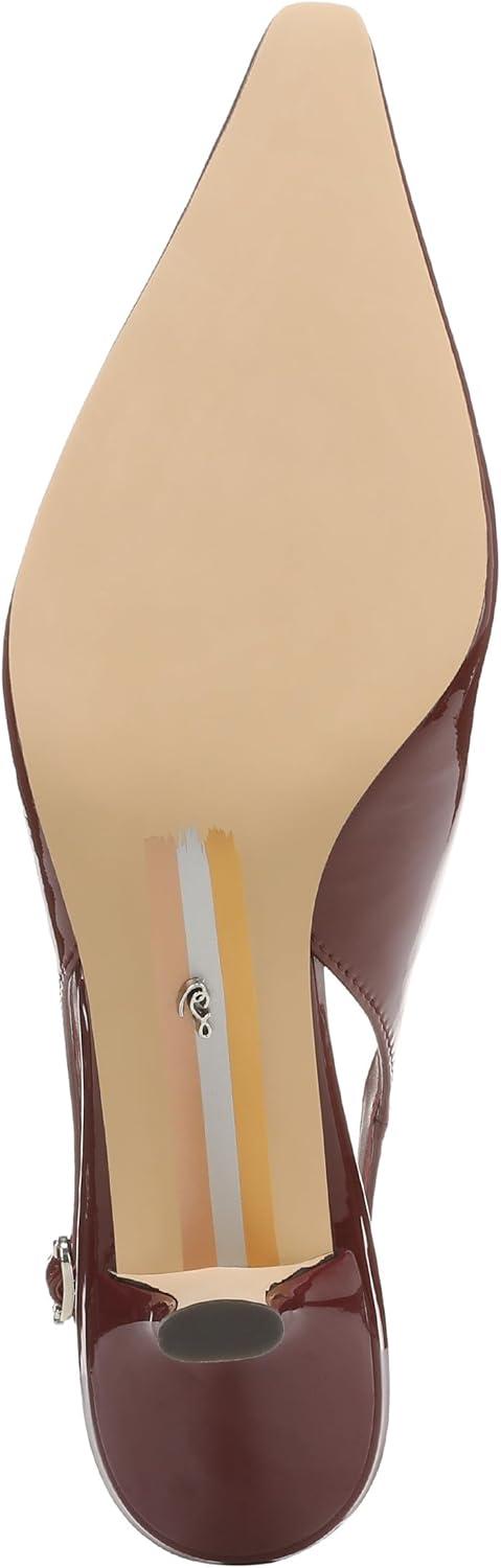 imageSam Edelman Womens Bianka Sling PumpFrench Merlot Patent