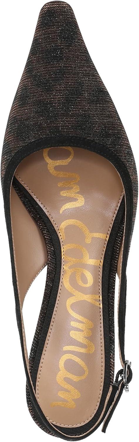 imageSam Edelman Womens Bianka Sling PumpGilded Brown Leopard Glitz