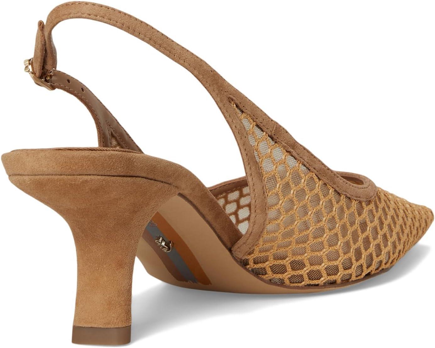 imageSam Edelman Womens Bianka Sling PumpHazelwood Net Mesh
