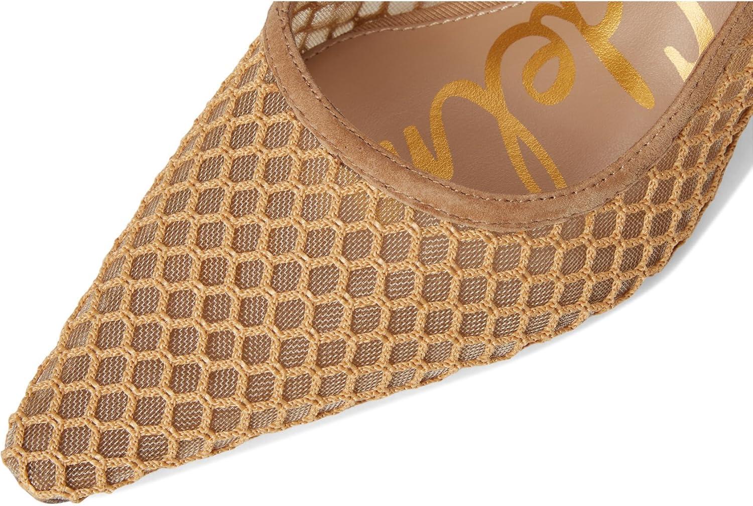 imageSam Edelman Womens Bianka Sling PumpHazelwood Net Mesh