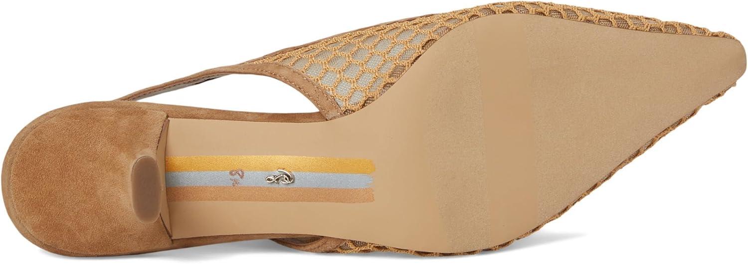 imageSam Edelman Womens Bianka Sling PumpHazelwood Net Mesh