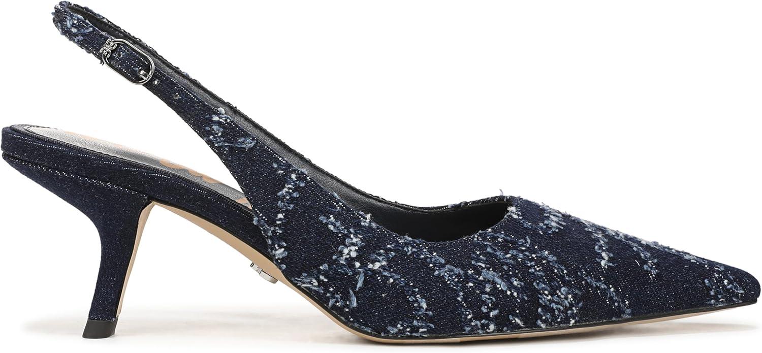 imageSam Edelman Womens Bianka Sling PumpHudson Navy