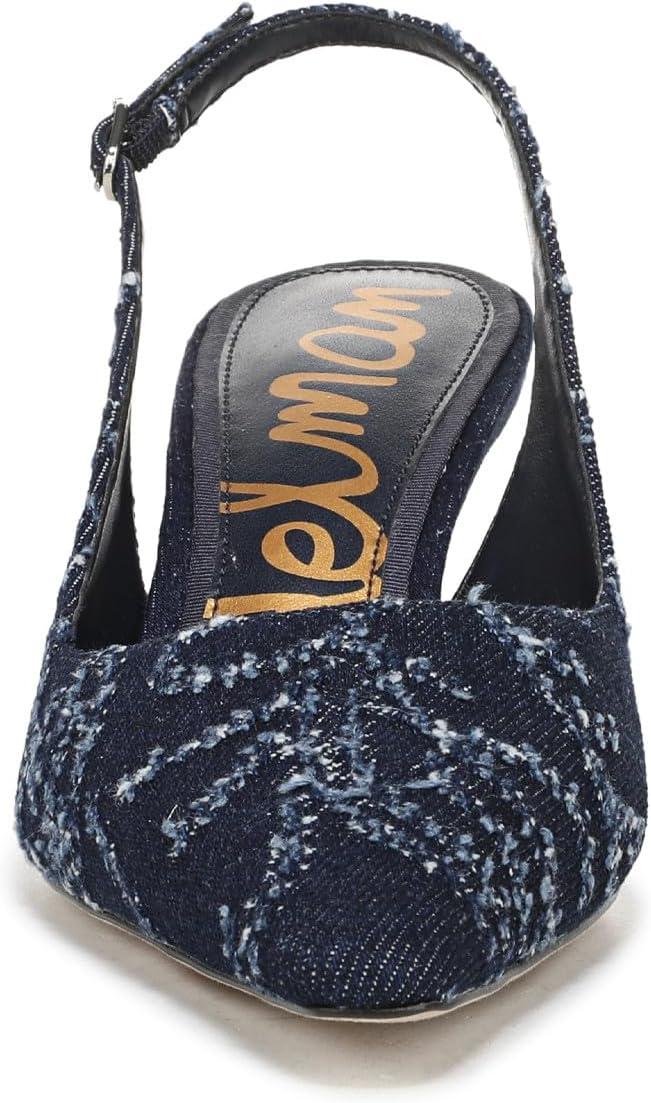 imageSam Edelman Womens Bianka Sling PumpHudson Navy