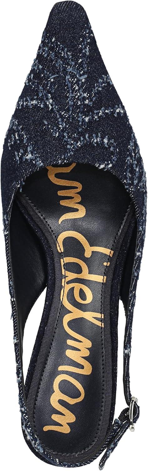 imageSam Edelman Womens Bianka Sling PumpHudson Navy