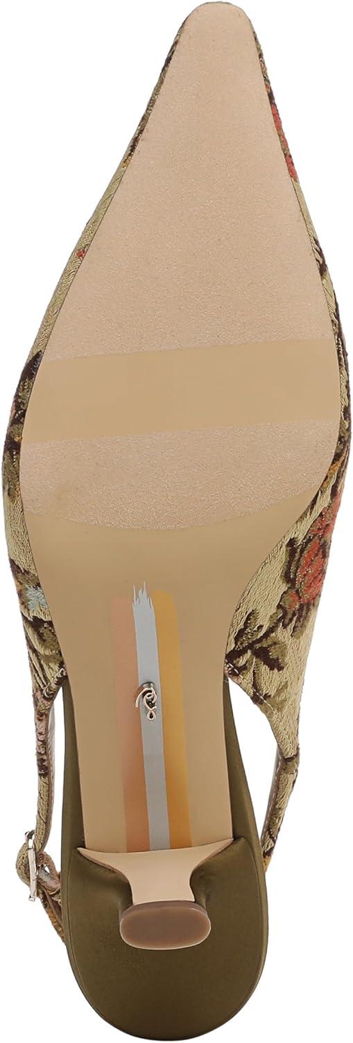 imageSam Edelman Womens Bianka Sling PumpNatural Floral Multi