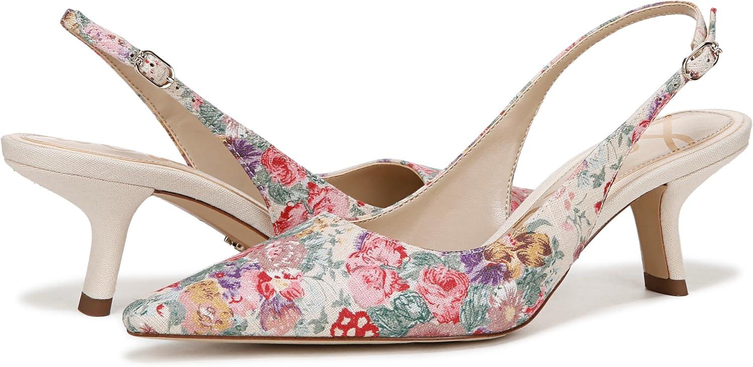 imageSam Edelman Womens Bianka Sling PumpSummer Rose Multi
