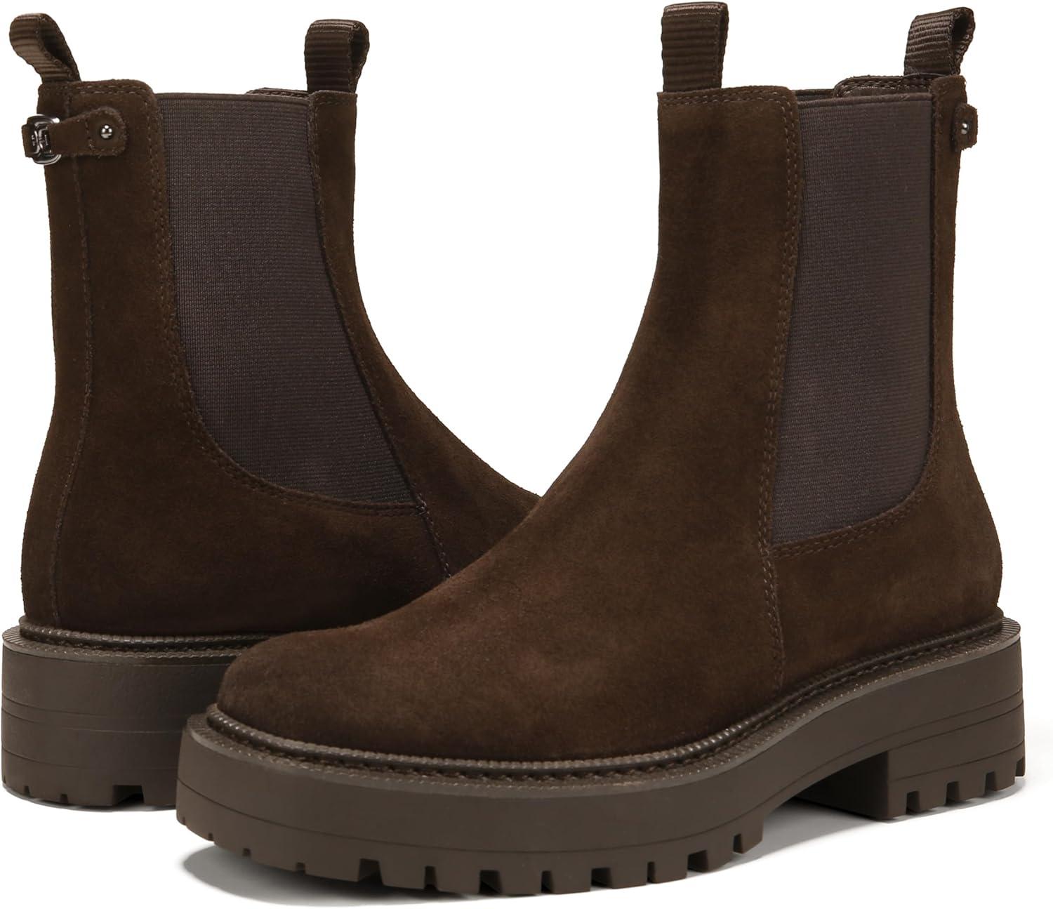 imageSam Edelman Womens Laguna Chelsea BootDark Brownstone