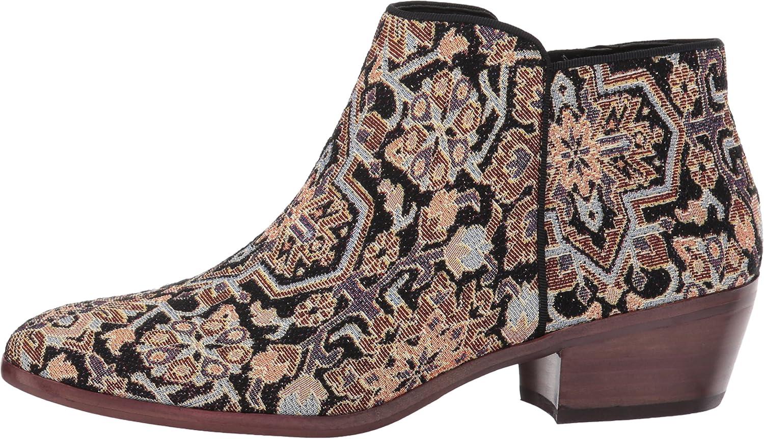 imageSam Edelman Womens Lue BootBlackMulti Turkish Tapestry