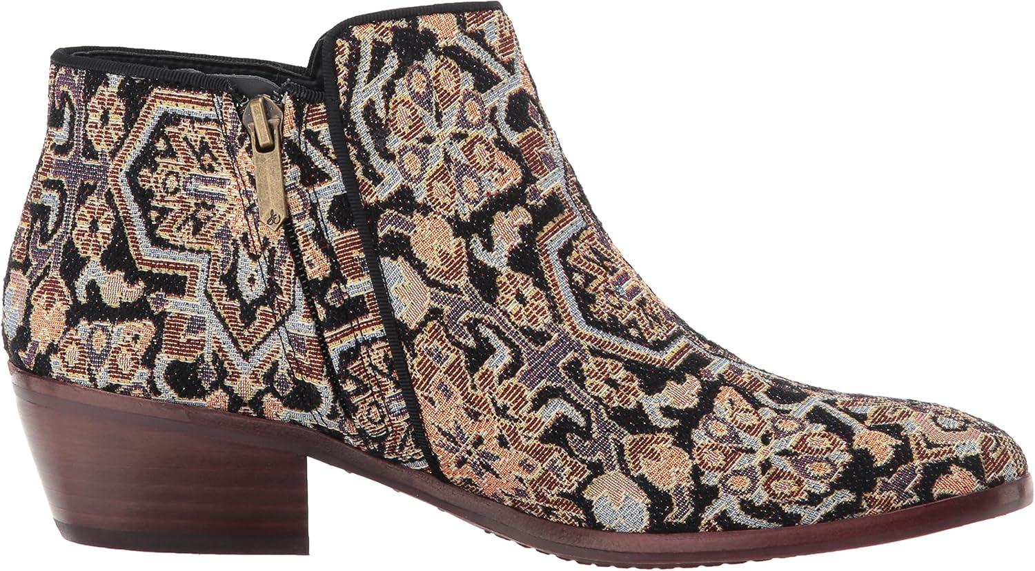 imageSam Edelman Womens Lue BootBlackMulti Turkish Tapestry