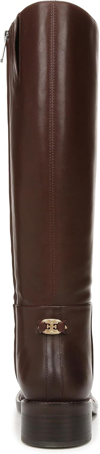 imageSam Edelman Womens Milla Equestrian BootSpiced Pecan Wide Calf
