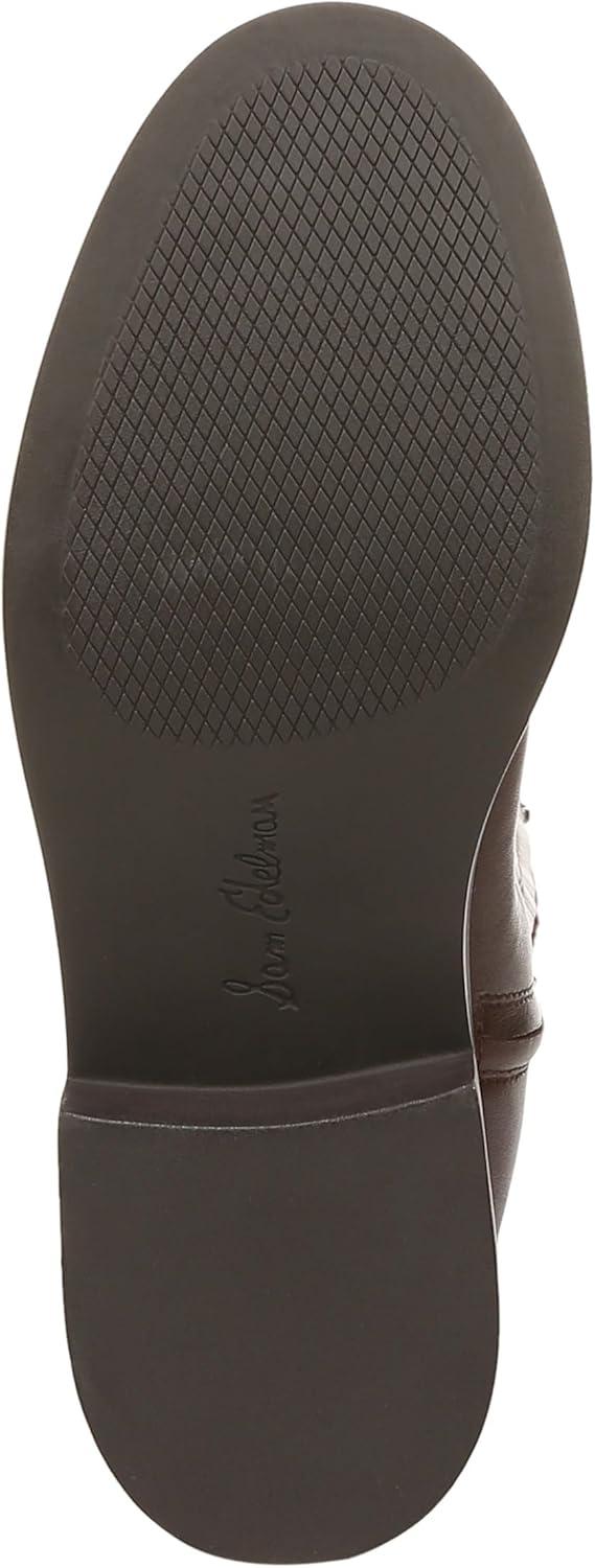 imageSam Edelman Womens Milla Equestrian BootSpiced Pecan Wide Calf