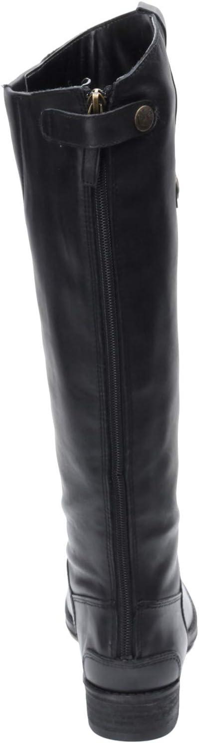 imageSam Edelman Womens Penny Leather Riding BootBlack Leather