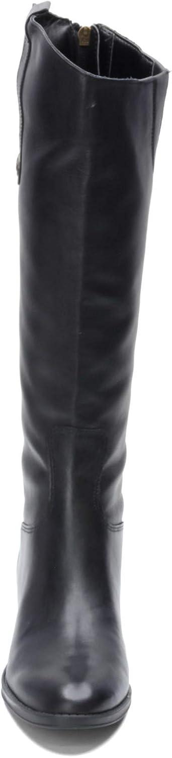 imageSam Edelman Womens Penny Leather Riding BootBlack Leather