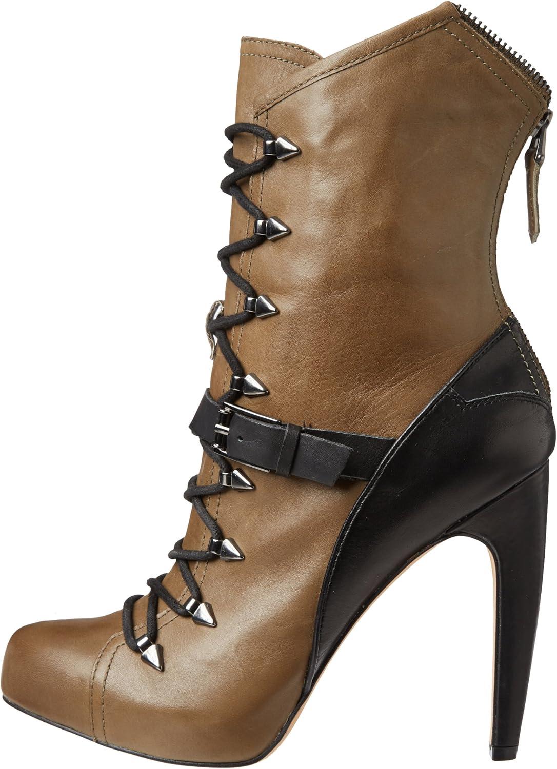 imageSam Edelman Womens Penny Leather Riding BootMoss GreenBlack