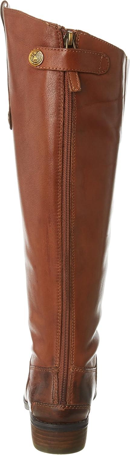 imageSam Edelman Womens Penny Leather Riding BootWhiskey Leather Wide Calf