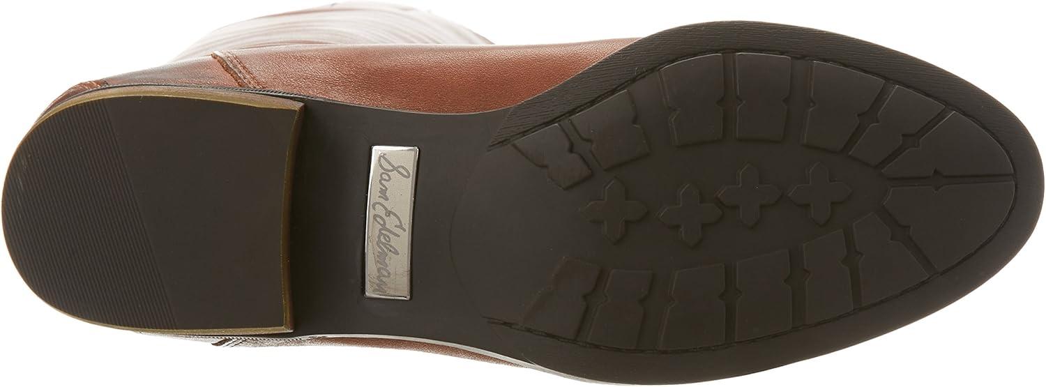 imageSam Edelman Womens Penny Leather Riding BootWhiskey Leather Wide Calf