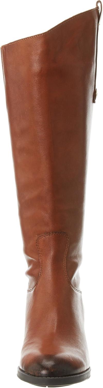 imageSam Edelman Womens Penny Leather Riding BootWhiskey Leather Wide Calf