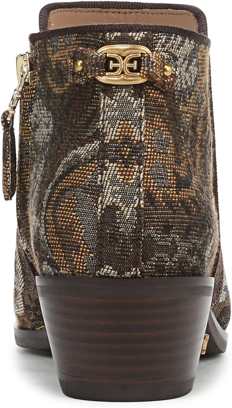 imageSam Edelman Womens Petty Ankle BootOlive Paisley Multi