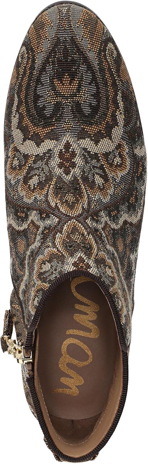 imageSam Edelman Womens Petty Ankle BootOlive Paisley Multi