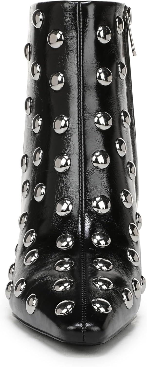 imageSam Edelman Womens Saige Stud Ankle BootBlack Patent Stud