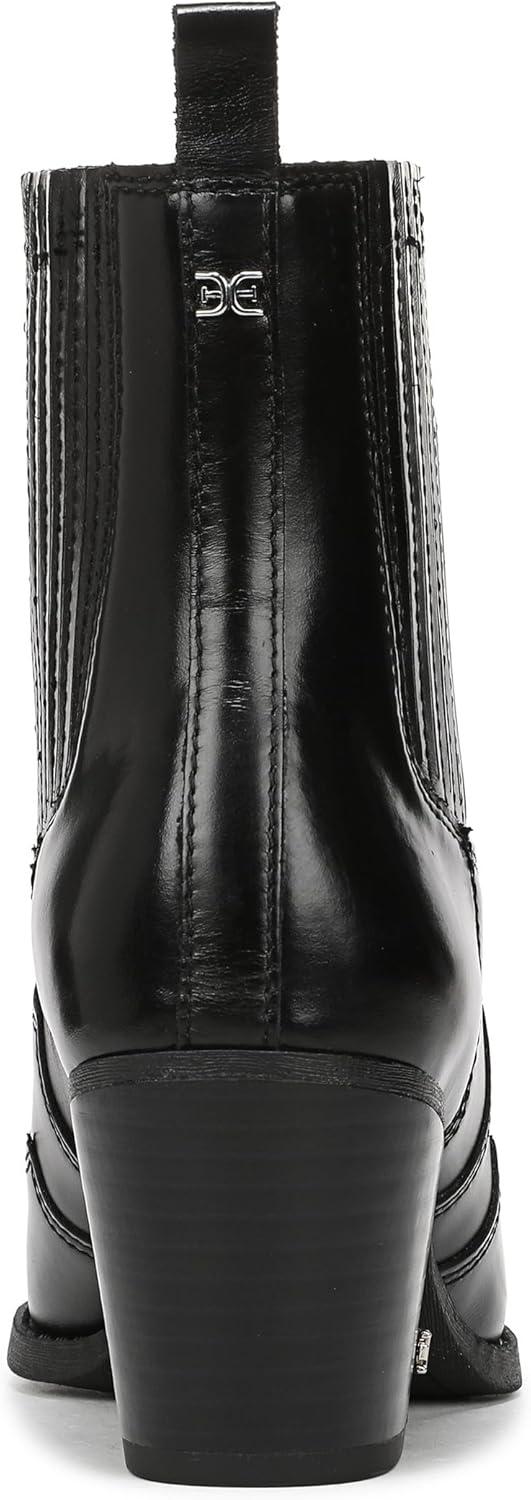 imageSam Edelman Womens West Western BootBlack Leather