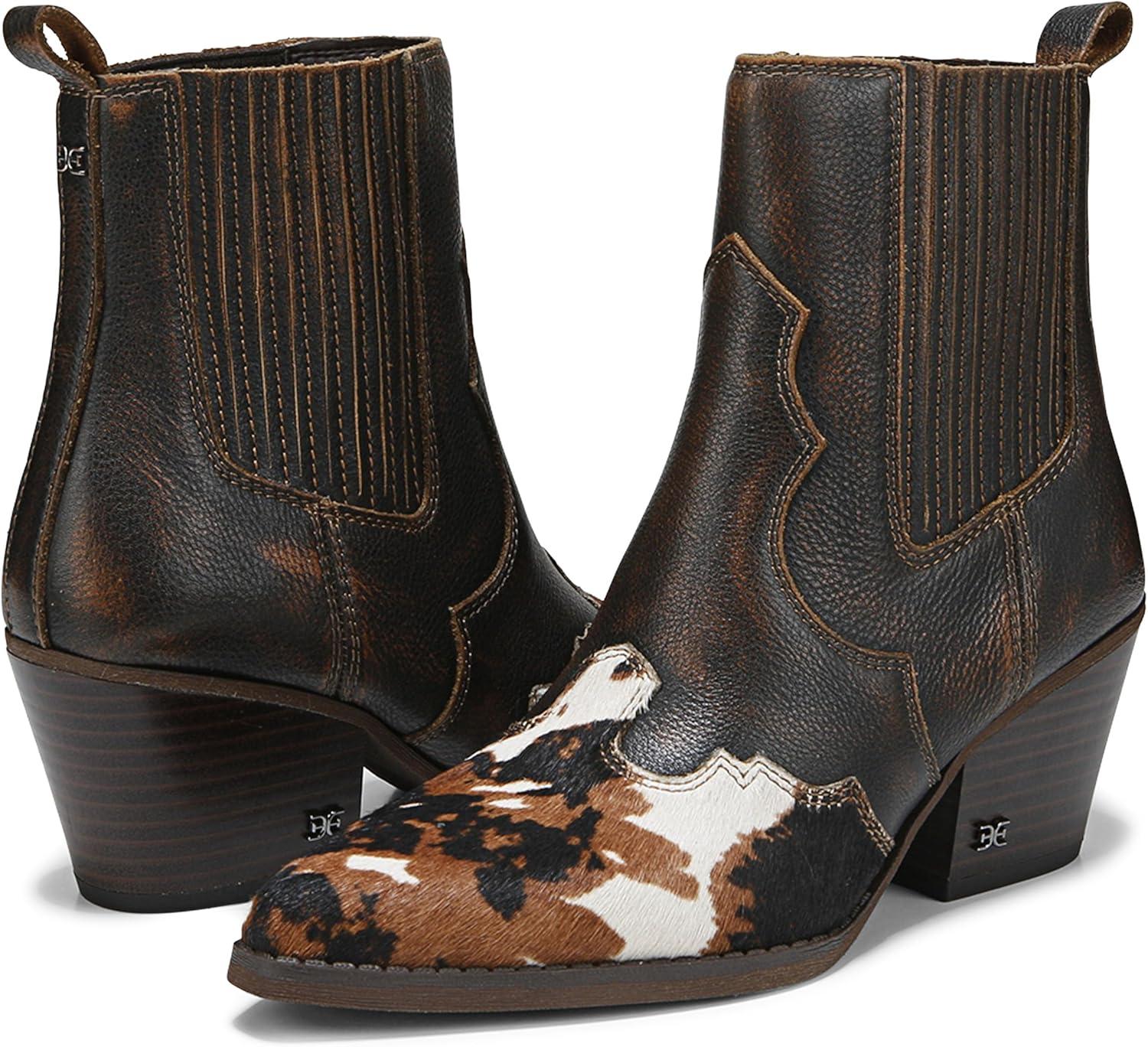 imageSam Edelman Womens West Western BootBrown Multi