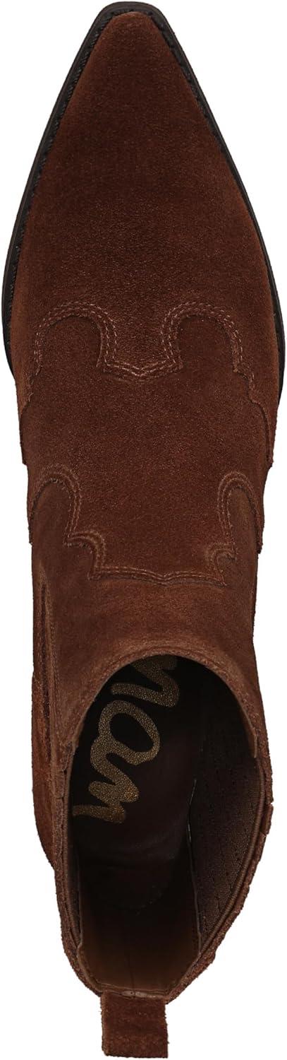 imageSam Edelman Womens West Western BootDark Terra Toffee