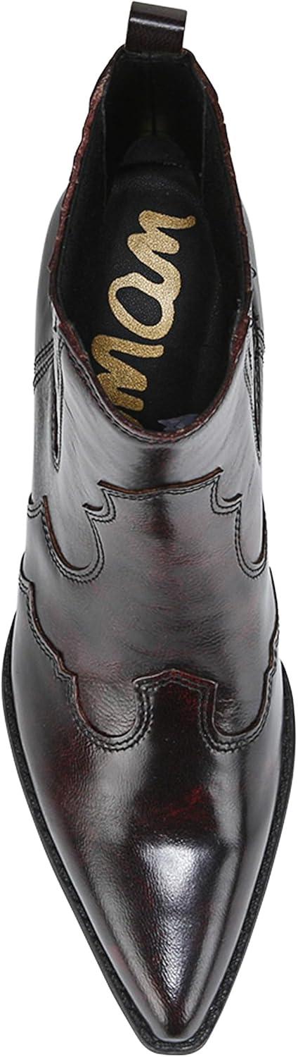imageSam Edelman Womens West Western BootMerlot